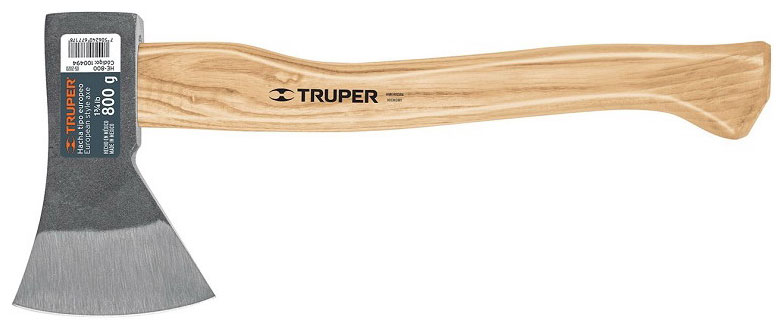 Изображение товара Топор Truper 800 гр с деревянной рукояткой HE-800 100494