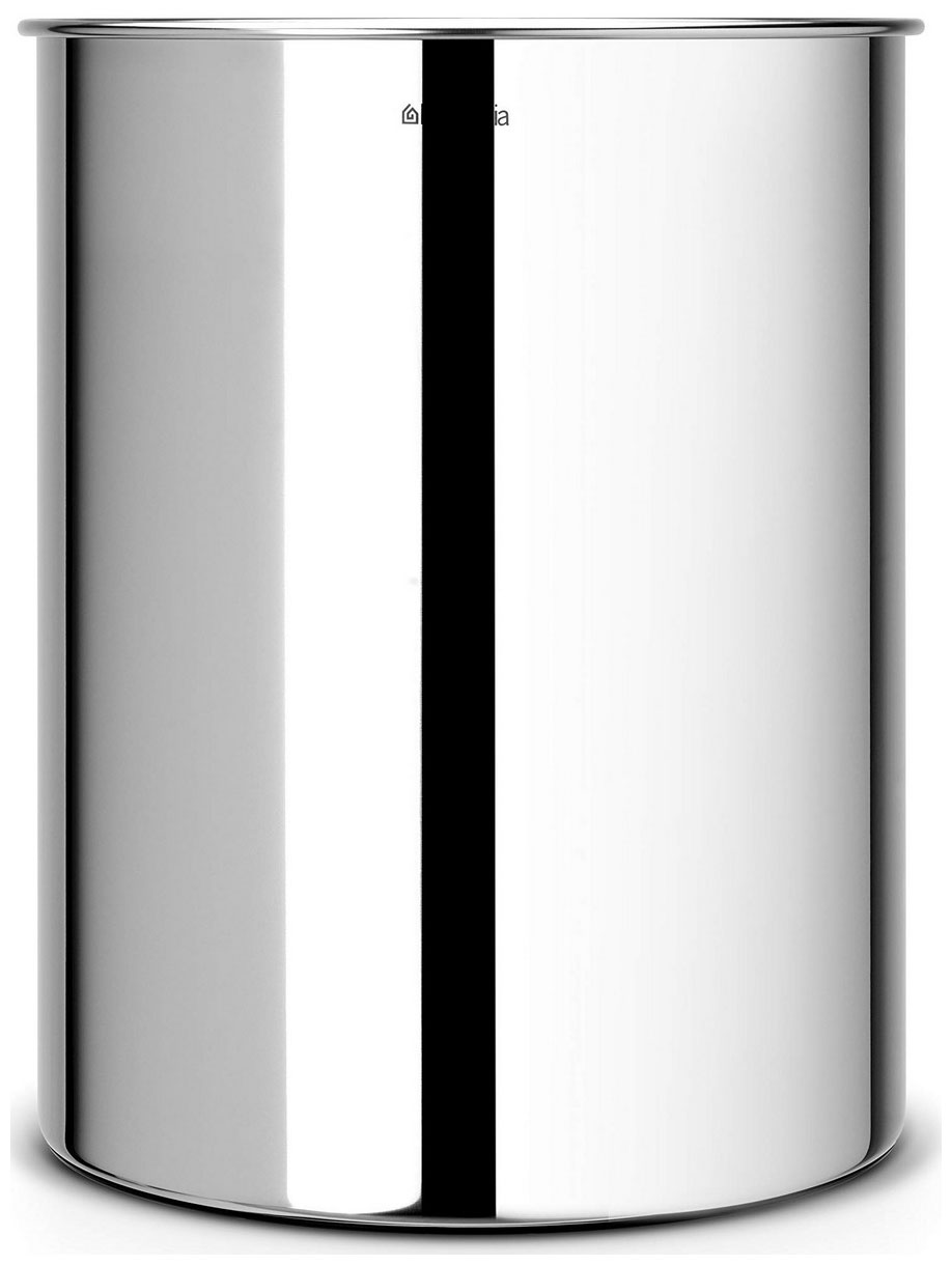 Изображение товара Корзина для бумаг Brabantia 15л стальной полированный вышки и офис