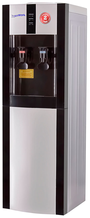 Изображение товара Кулер для воды Aqua Work 16LDR серебристо-черный эл.охл нажим кружкой 25860