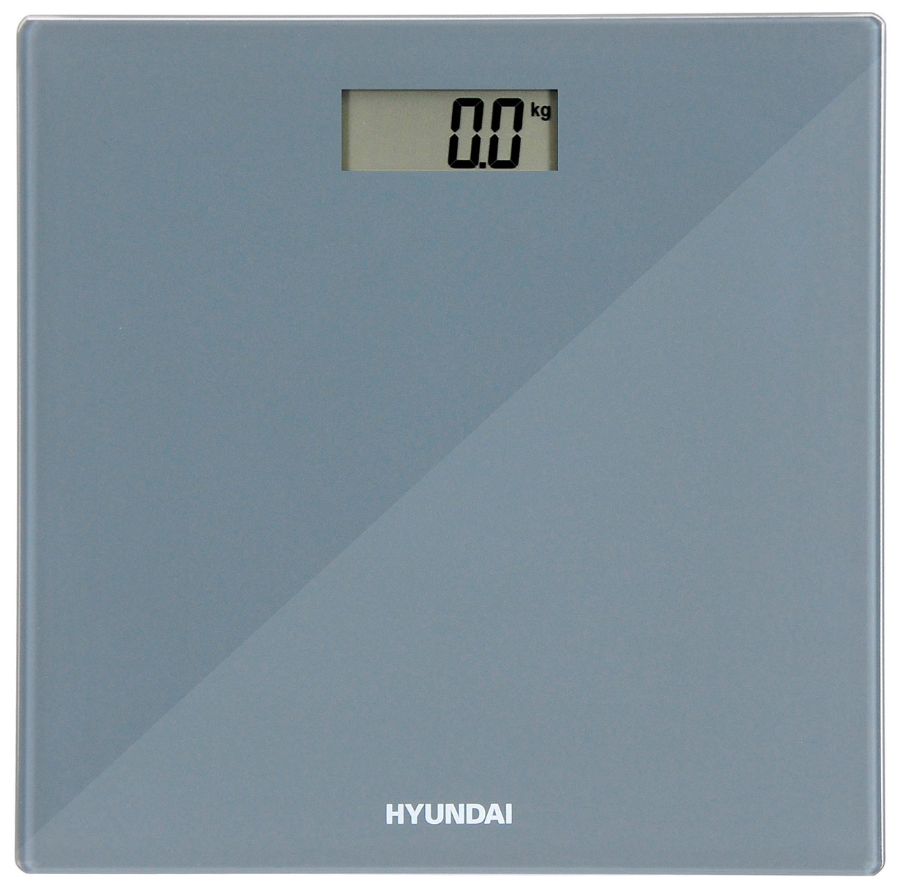 Весы напольные Hyundai H-BS03345 макс.180 кг серый