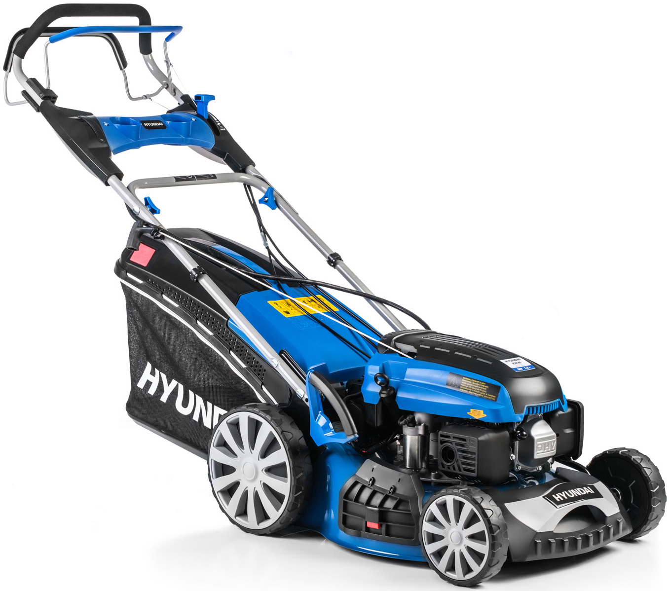 

Газонокосилка Hyundai L 4610SЕ, Черный/голубой