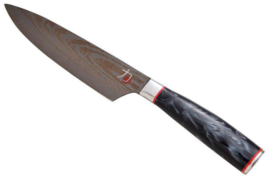 Нож Bergner 20 CM BGMP-4126-MBK TETSU нож кухонный fiskars hard edge 1051748 черный
