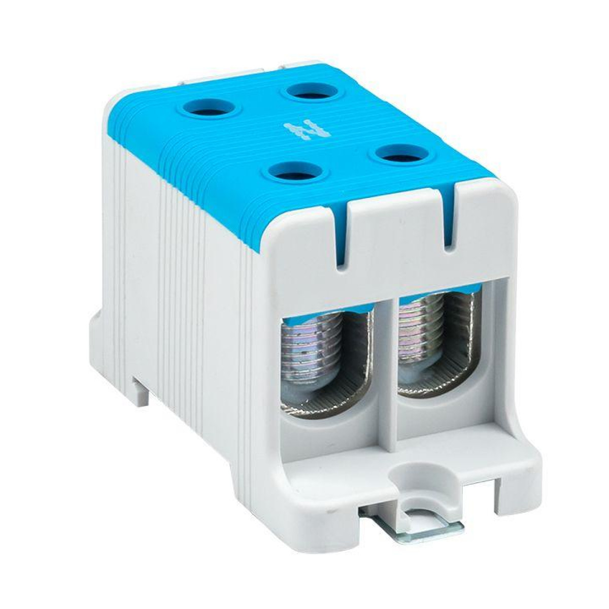 Изображение товара Изделия для электромонтажа EKF Клемма силовая вводная двойная КСВ 16-95кв.мм син.