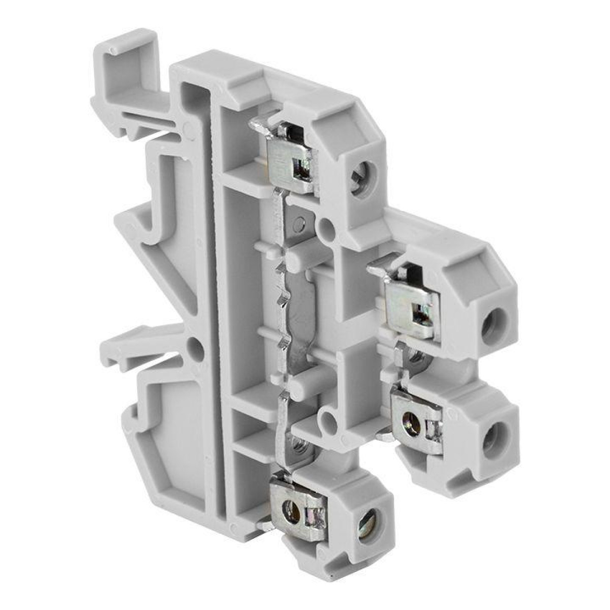 Изображение товара Изделия для электромонтажа EKF Колодка клеммная JXB-4/35 двойная сер. PROxima