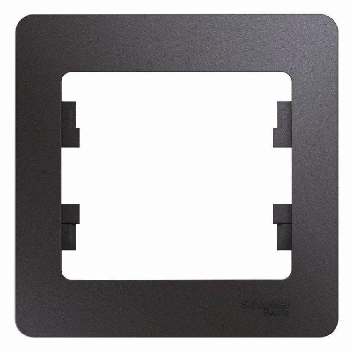 Изображение товара Декоративные рамки для электросистемы Glossa 1-м Graphite SYSTEME ELECTRIC