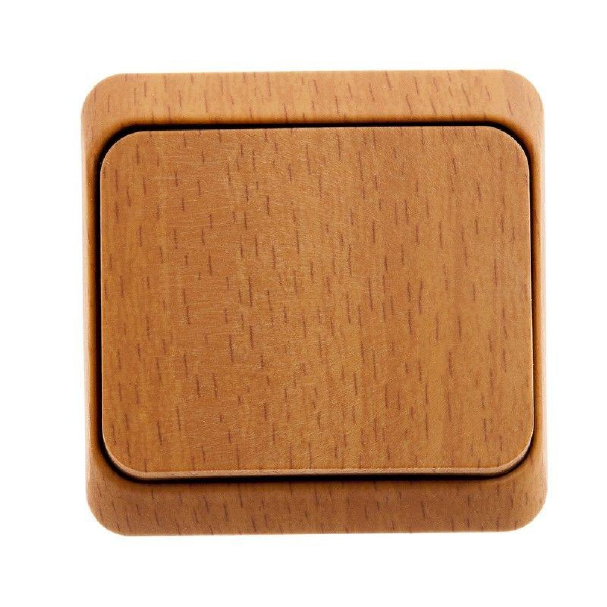 Изображение товара Выключатель 1-кл. ОП Этюд Дача 10А IP20 бук от Systeme Electric