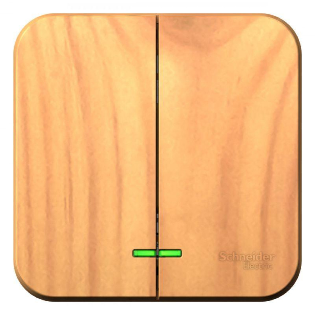 Изображение товара Выключатель 2-кл. ОП Blanca IP20 с подсветкой и изолирующей пластиной