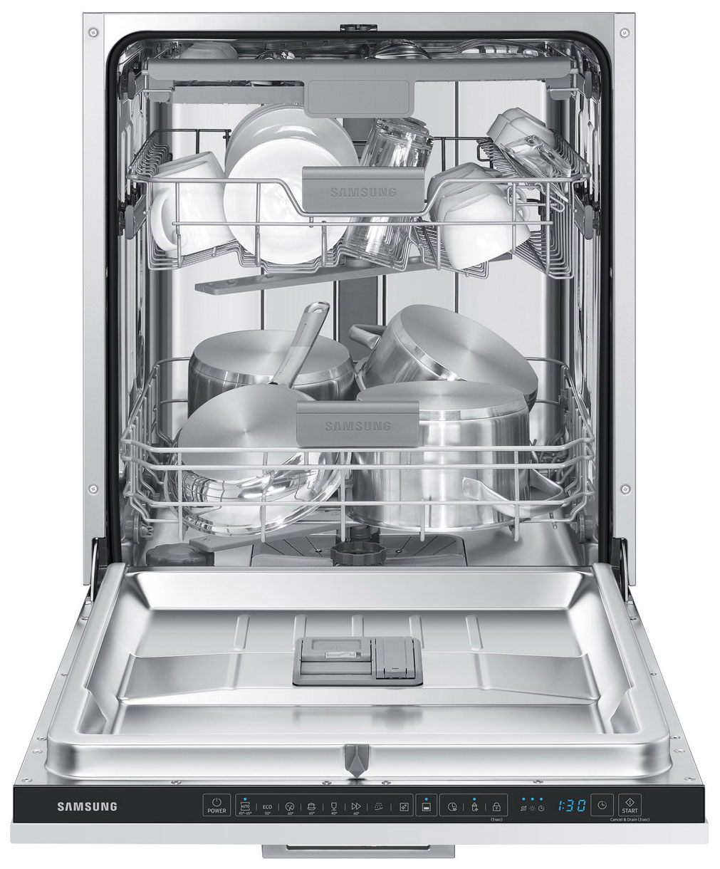 Встраиваемая посудомоечная машина Samsung DW60R7050BB/WT
