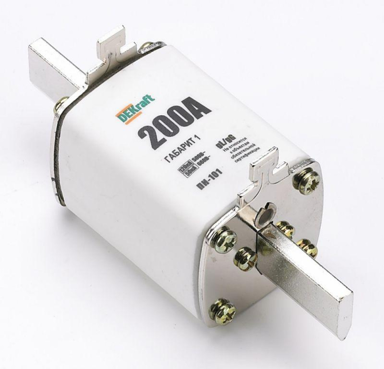 Изображение товара Предохранитель ножевой тип 35 габарит 1250А DEKraft для промышленного электрооборудования