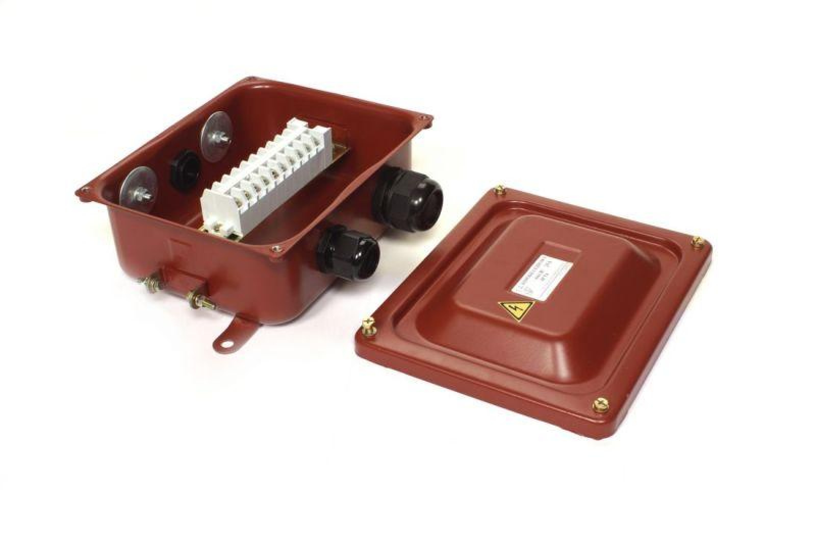 Изображение товара Изделия для электромонтажа Зэтарус Коробка КЗНС-08 У2 IP54 пластиковый ввод