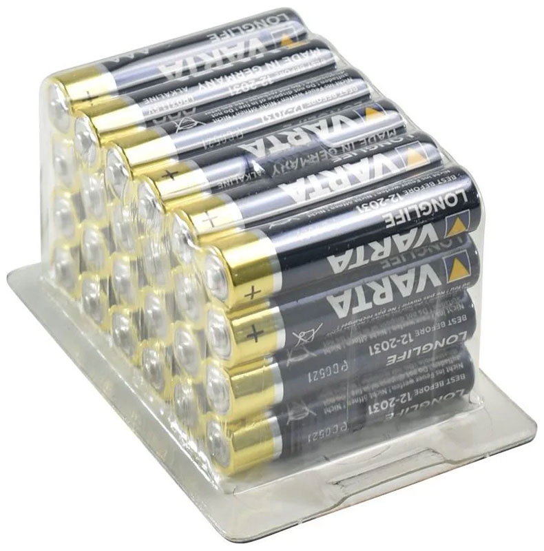 Изображение товара Батарейки Varta LONGLIFE AAA big box 24