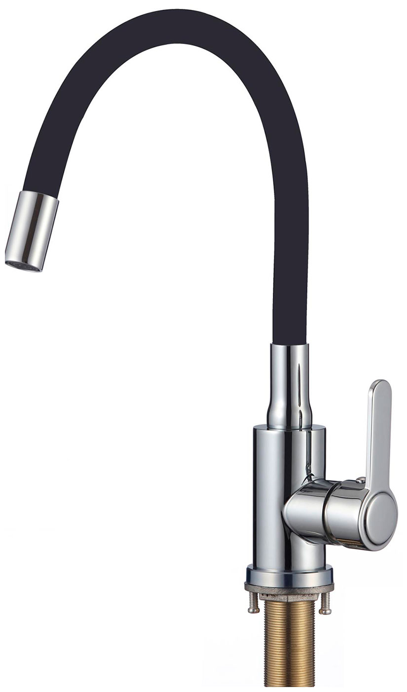 

Кухонный смеситель Savol S-3002A01, Черный/хром