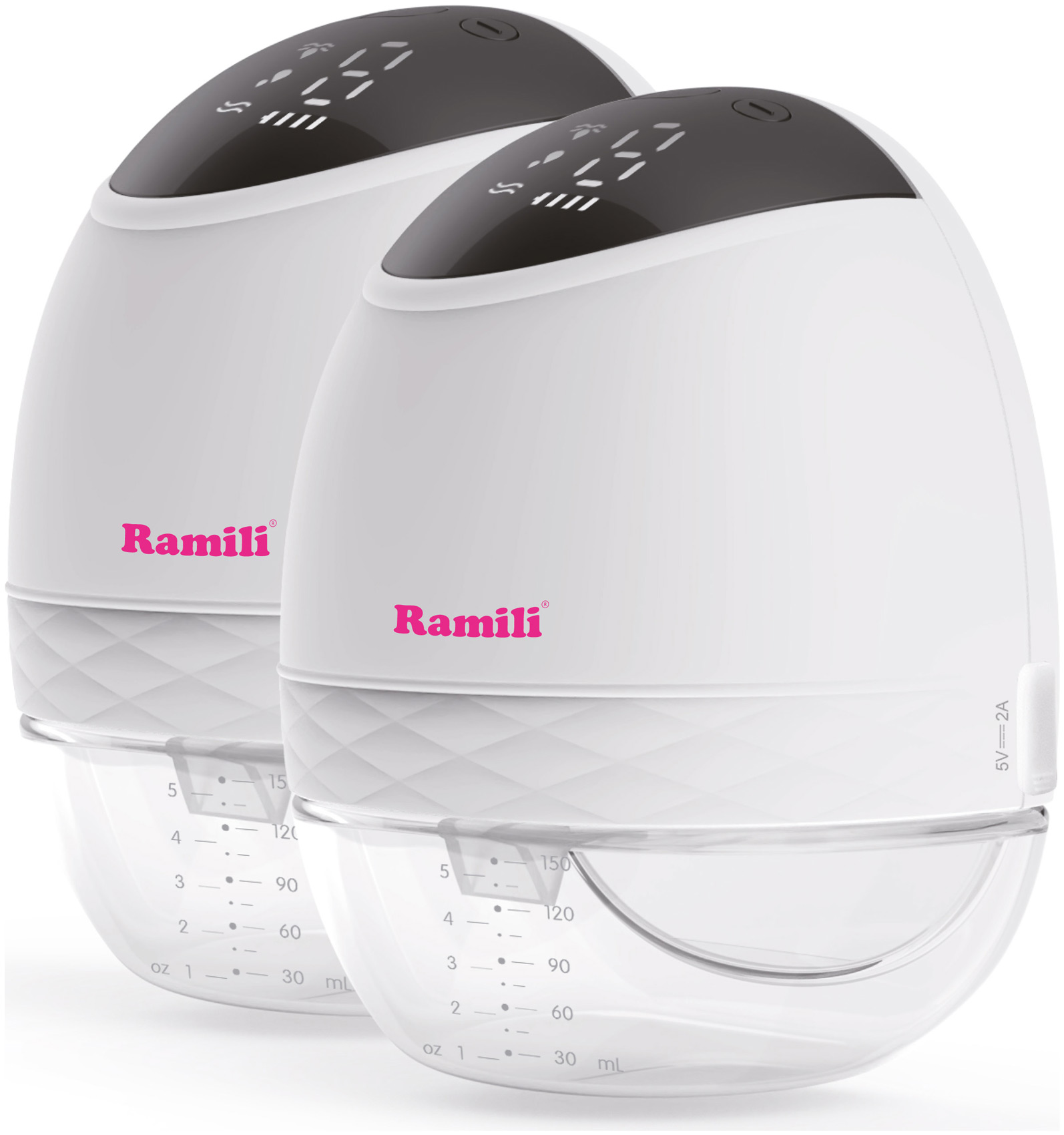 Изображение товара Двойной электронный молокоотсос Ramili SE500X2 для одновременного сцеживания