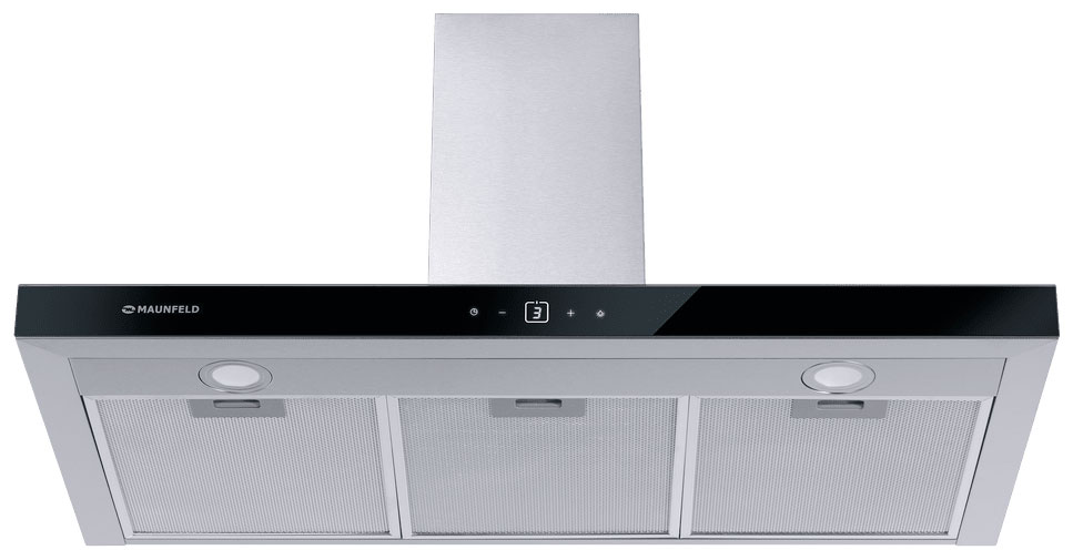 Изображение товара Вытяжка Maunfeld Breeze 90 нержавеющая сталь, отвод/циркуляция, 800 м3/ч, сенсорное управление