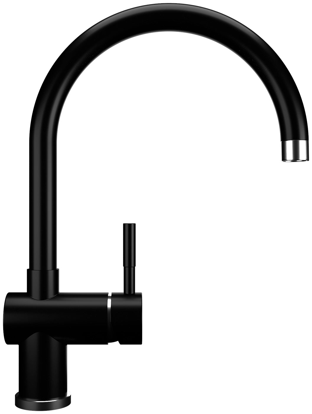 Изображение товара Кухонный смеситель Ulgran U-021 ультра-черный высокой надежности и стиля