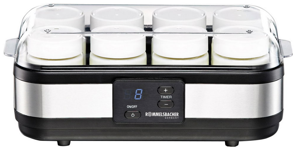 

Йогуртница Rommelsbacher JG 40, Черный/нержавеющая сталь