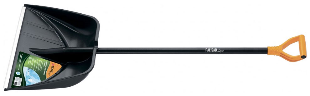 Изображение товара Палисад 61607 снегоуборочная лопата с алюминиевым черенком и усиленным ковшем