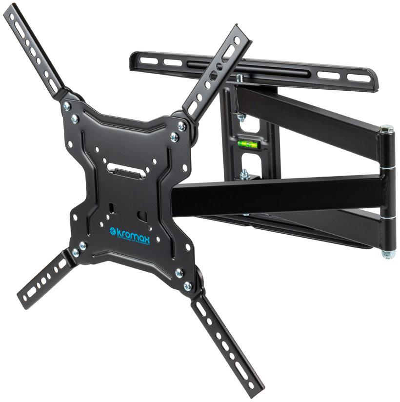 Изображение товара Кронштейн для телевизора Kromax DIX 19 наклонно-поворотный 22-65" до 45 кг
