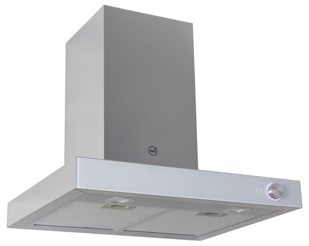 Изображение товара Вытяжка MBS MARANTA 160 WHITE GLASS купольная настенная с LED освещением