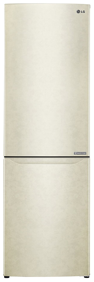 Двухкамерный холодильник LG GA-B 419 SEJL бежевый холодильник lg gn b422secl бежевый двухкамерный