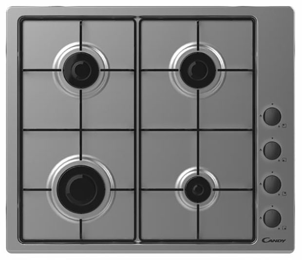 Изображение товара Комплект встроенной бытовой техники Candy COGHP60X/E газовая плита и духовка 65 литров