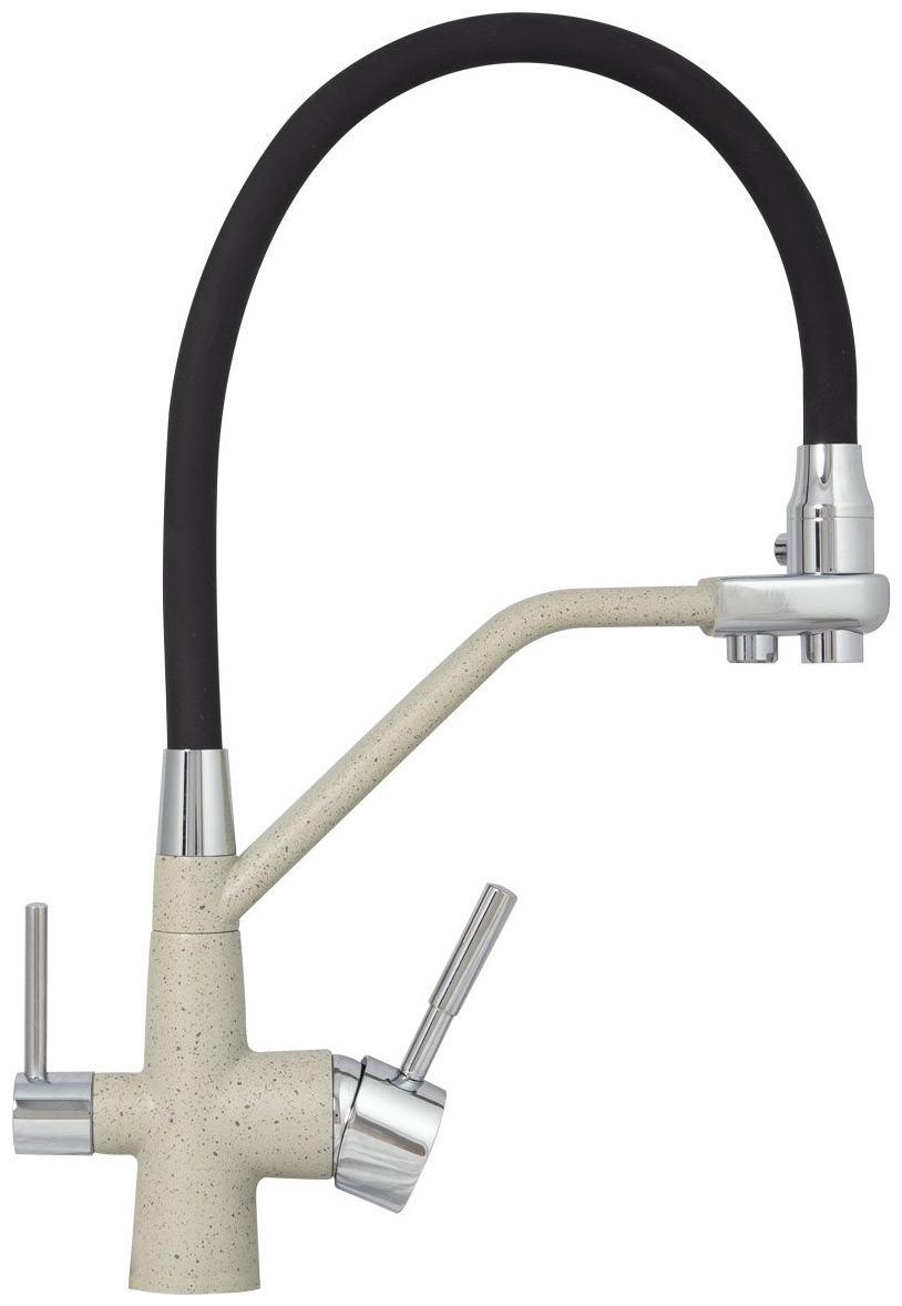 Изображение товара Кухонный смеситель Zigmund & Shtain 2200 РЕЧН.ПЕСОК