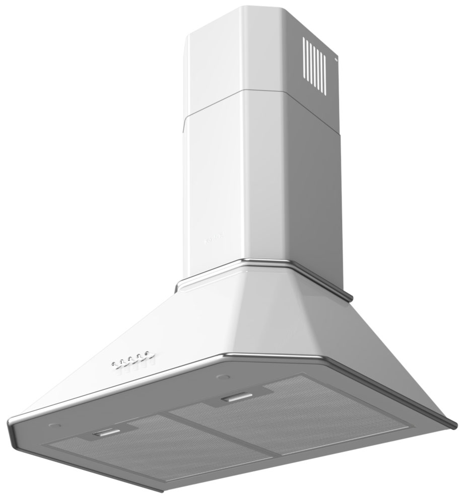 Изображение товара Купольная кухонная вытяжка Korting KHC 6839 IX античное белое