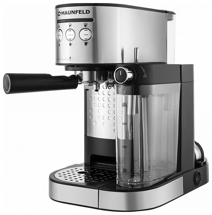 Кофеварка MAUNFELD MF-720S PRO кофемашина maunfeld mf 720s pro рожковая 1470 вт 1 2 л серый