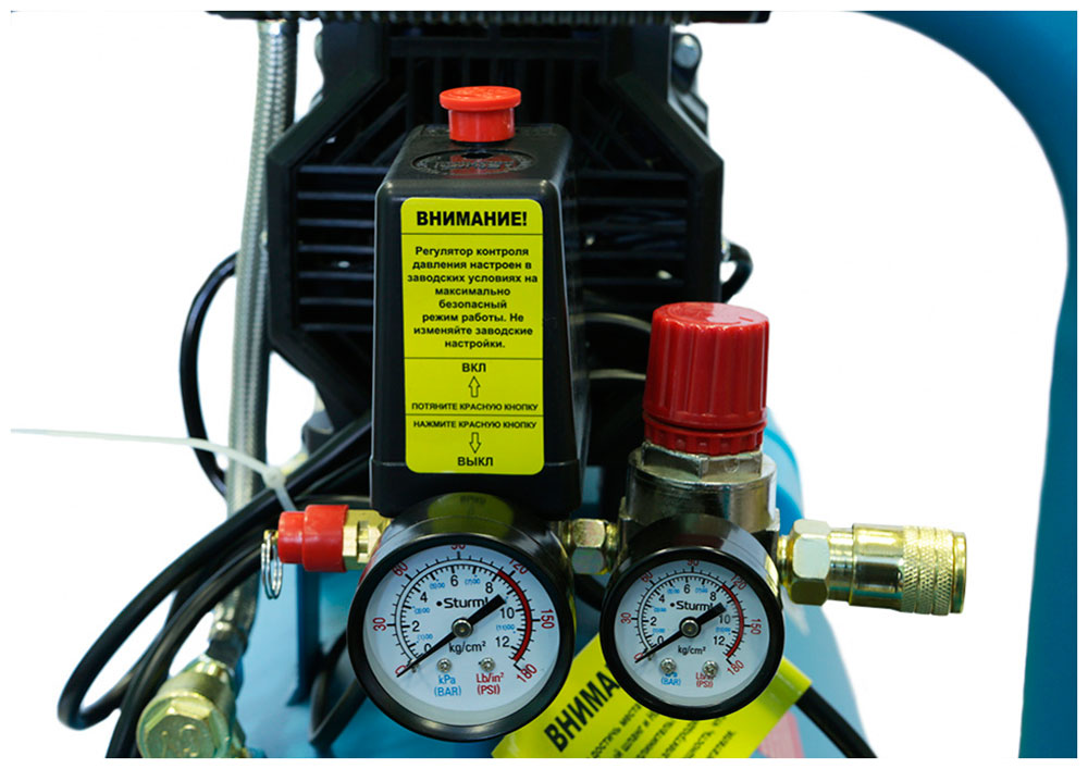 Изображение товара Компресссор безмасляный бесшумный Sturm! AC93250OL