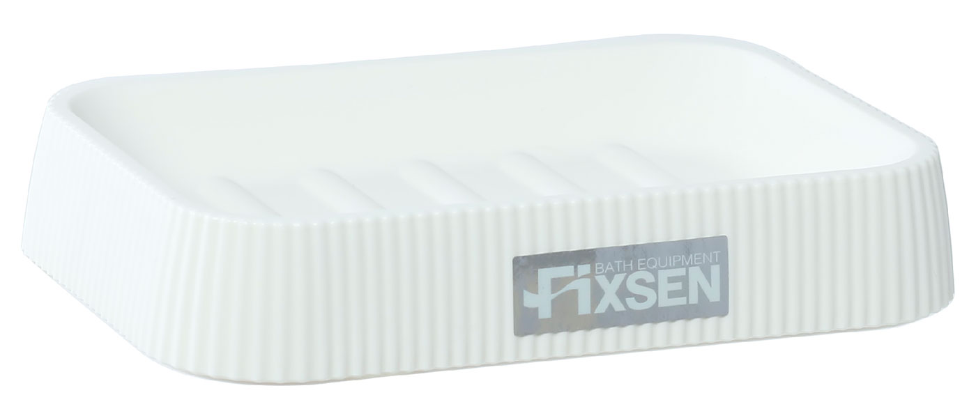 Изображение товара Мыльница Fixsen WHITE WOOD FX-402-4 минимализм для ванной комнаты