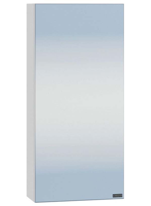 Изображение товара Зеркальный шкаф для ванной комнаты СаНта Аврора 30 белый влагостойкий подвесной