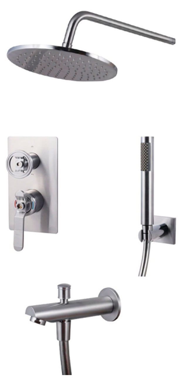 

Душевой комплект Bronze de Luxe 1760S/матовый хром (6630CC)