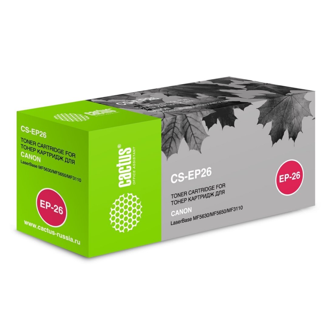 Изображение товара Картридж Cactus CS-EP26 EP-27 черный для Canon LB MF5630/MF5650