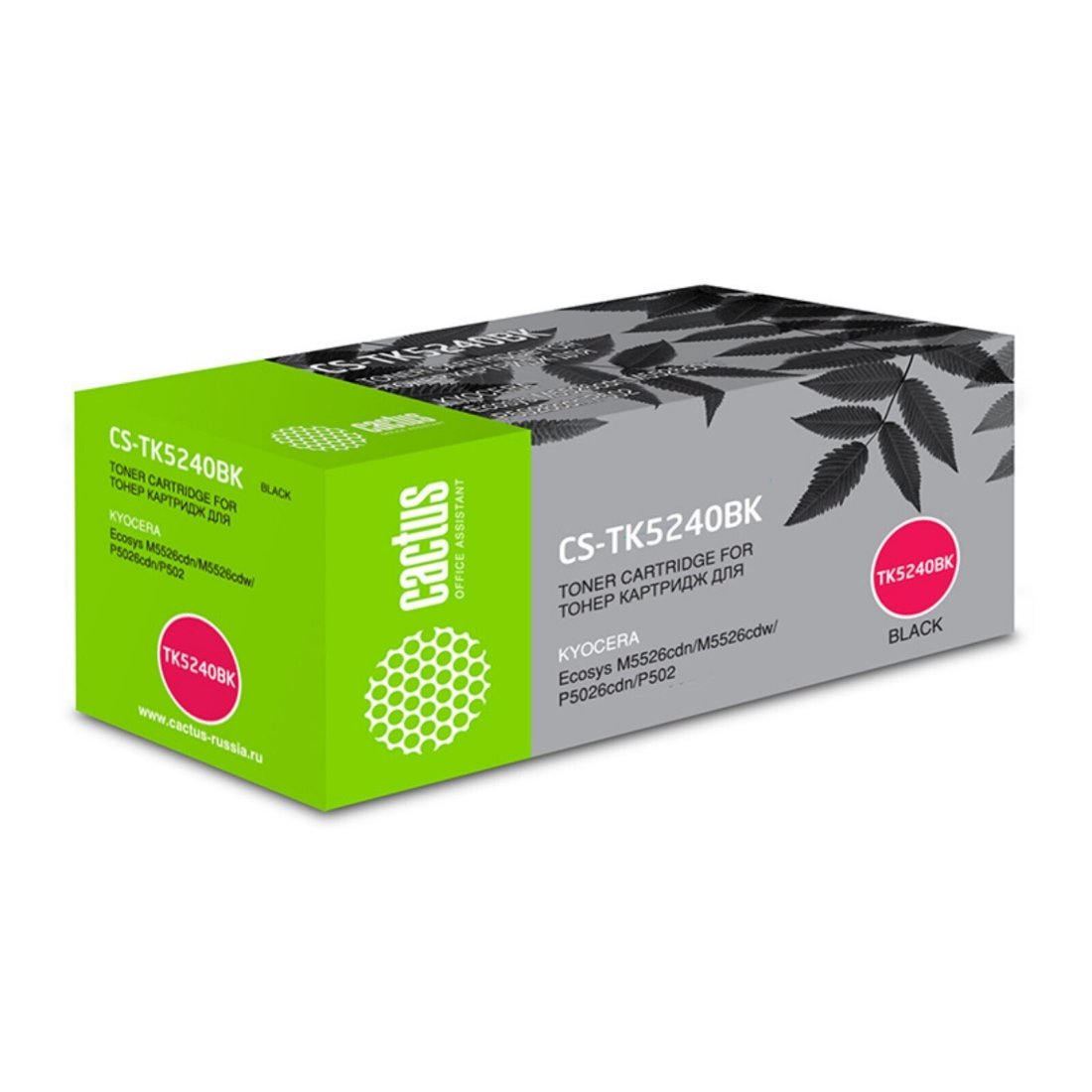Изображение товара Лазерный картридж Cactus CS-TK5240BK черный для Kyocera 4000 страниц