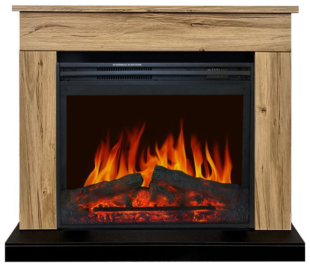 Изображение товара Каминокомплект Royal Flame Bergen с электрическим очагом Jupiter FX N разборный дуб галифакс