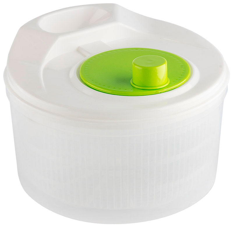 Изображение товара Сушилка для салата/овощей/фруктов/ягод Mallony FRUTTO, 22.2х22.2х15.5 см (105012)