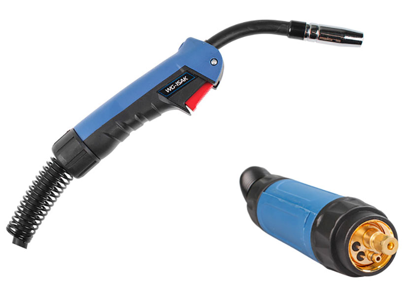 Изображение товара Горелка сварочная Solaris MIG MAG WG-15AK, 5 м, 180А (WG-15AK5)