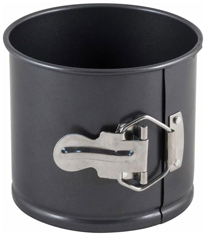 Изображение товара Форма для выпечки Mallony TORTA-14, сталь, раскладная, 14х12 см (985227)