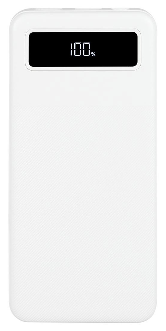 Изображение товара Внешний аккумулятор TFN 10000 mAh, Porta LCD PD, 22.5 W, белый (TFN-PB-321-WH)