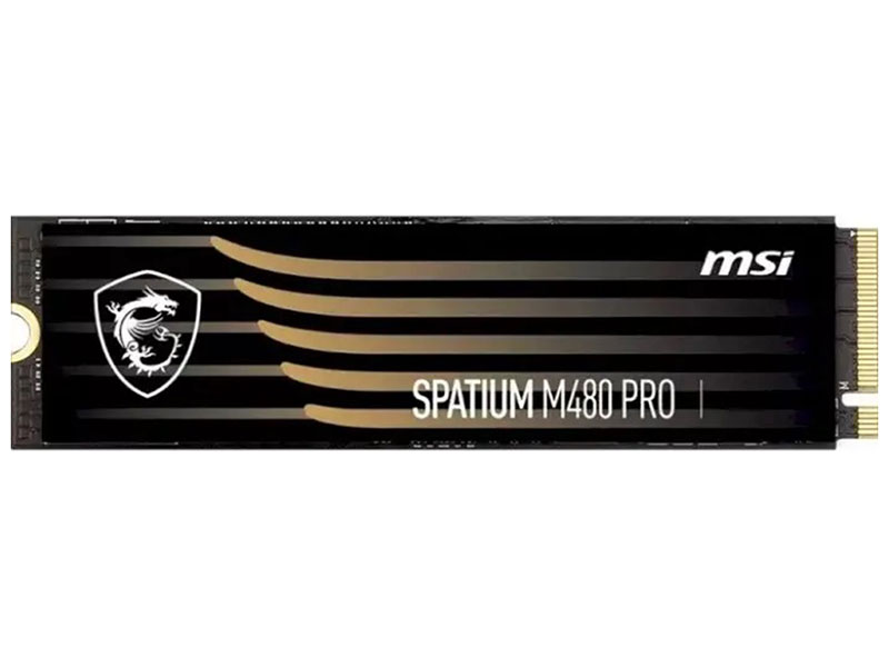 SSD накопитель MSI M.2 SPATIUM M480 PRO 1000 Гб PCIe 4.0 3D NAND (S78-440L1G0-P83) SSD накопитель MSI M.2 SPATIUM M480 PRO 1000 Гб PCIe 4.0 3D NAND (S78-440L1G0-P83)