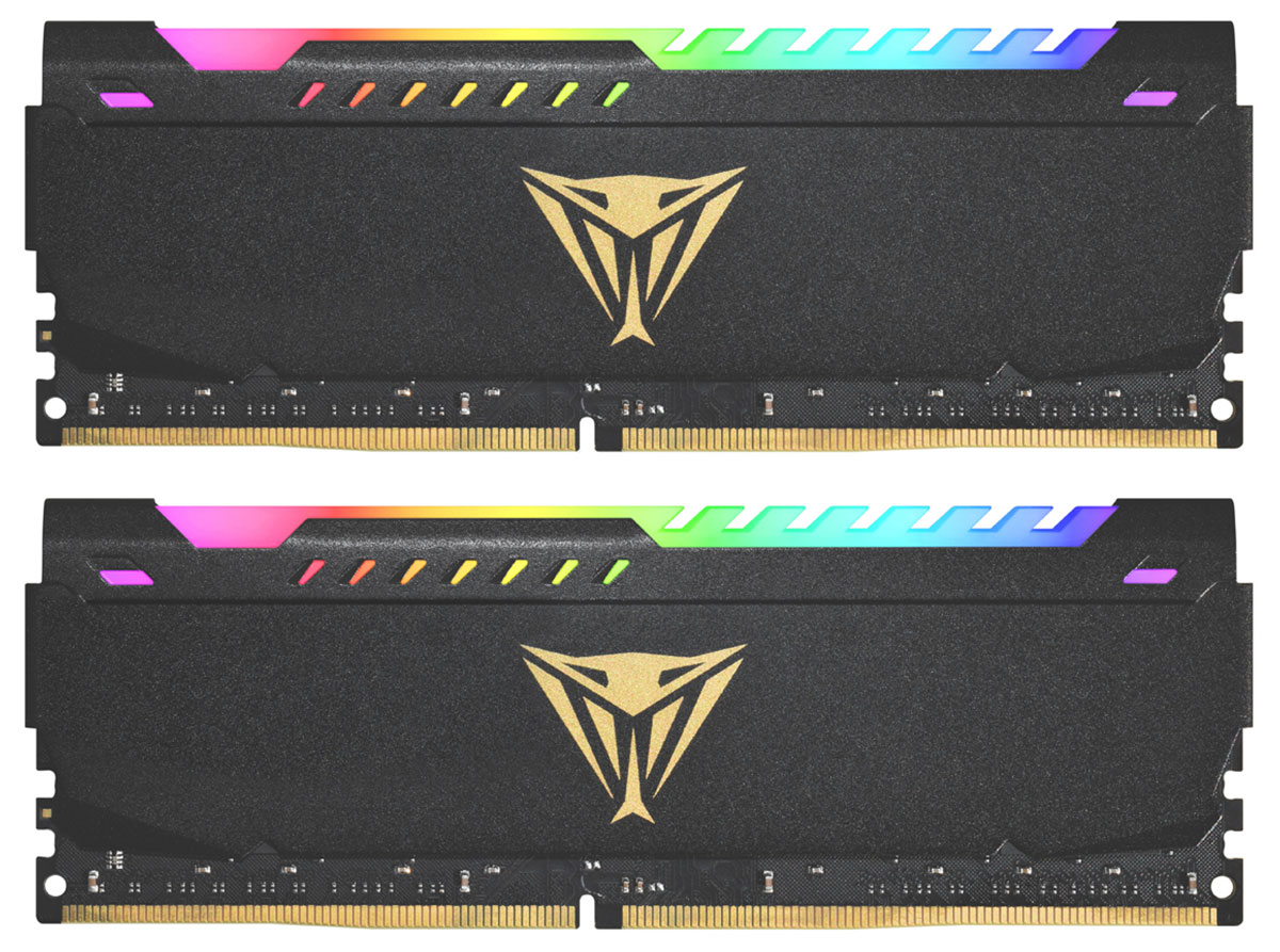 

Оперативная память Patriot Memory DDR4 64GB (2x32GB) 3200MHz (PVSR464G320C8K), Черный