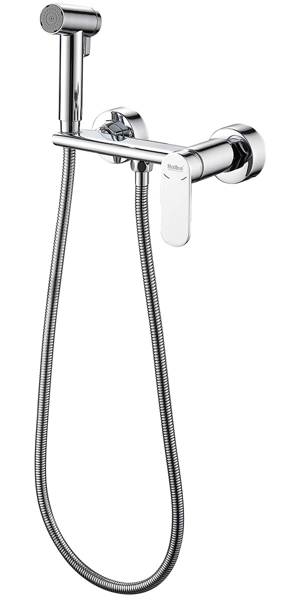 Изображение товара Гигиенический душ со смесителем Haiba HB5516 хромированный