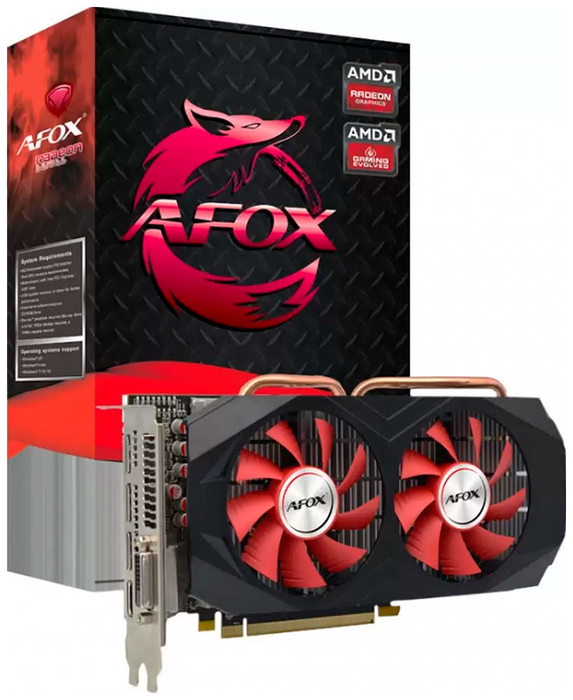 Изображение товара Видеокарта Afox Radeon RX 580 V3 8GB (AFRX580-8192D5H3-V3)