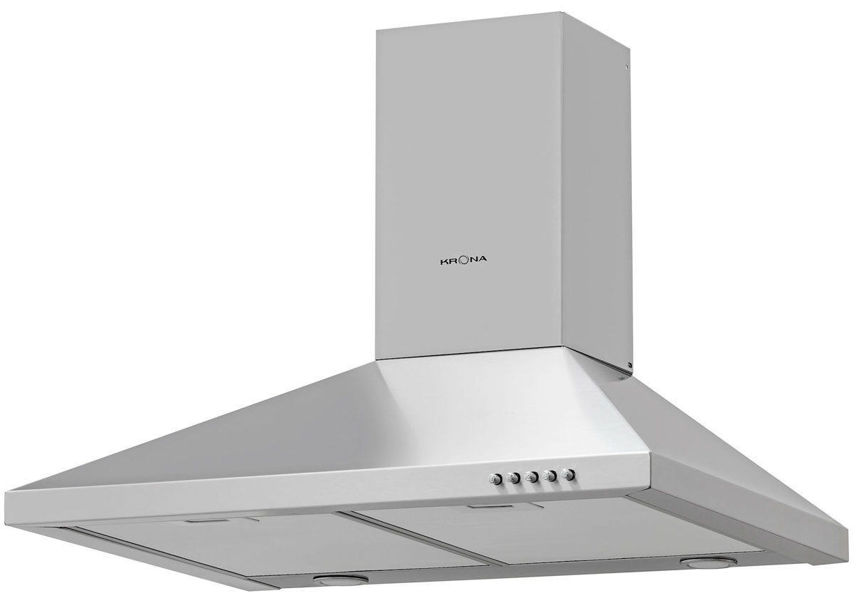 Изображение товара Вытяжка Krona BRIEF 600 INOX PB для кухни купить Турция