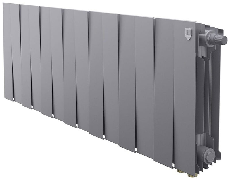 Изображение товара Современный секционный радиатор Royal Thermo PianoForte 300 Silver Satin VDR80