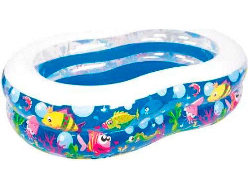 Изображение товара Бассейн надувной SunClub Рыбки, 175х109х46 см (10118)