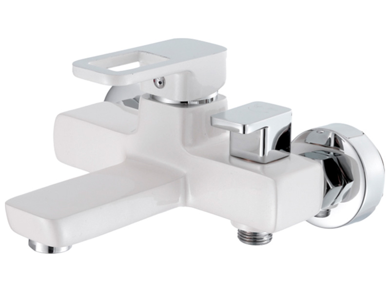 Изображение товара Смеситель для ванной комнаты D-Lin белый (D130366-C)