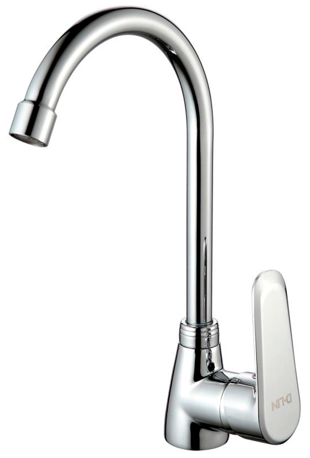 Изображение товара Кухонный смеситель D-Lin хром однорычажный с аэратором 1/2 Китай