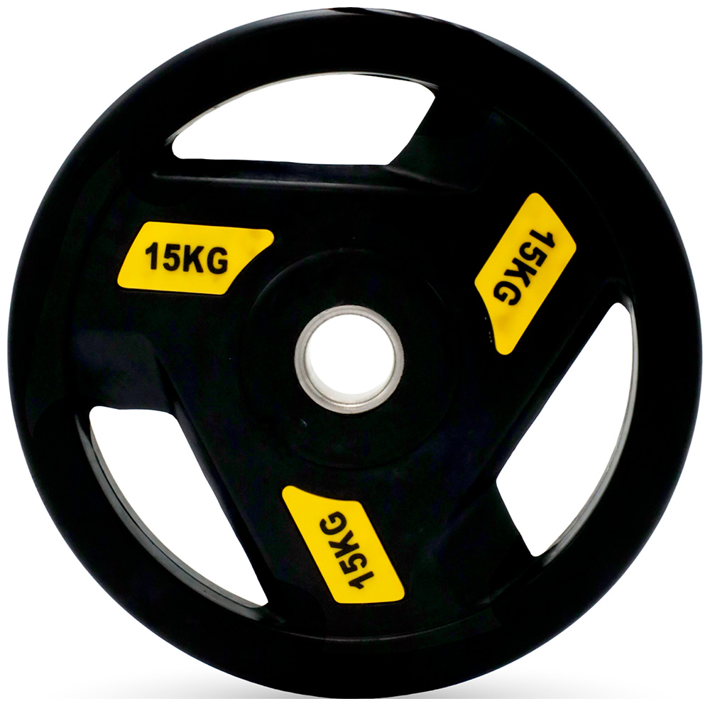 

Диск обрезиненный Unix Fit PRO 15 кг, 51 мм, Черный/желтый