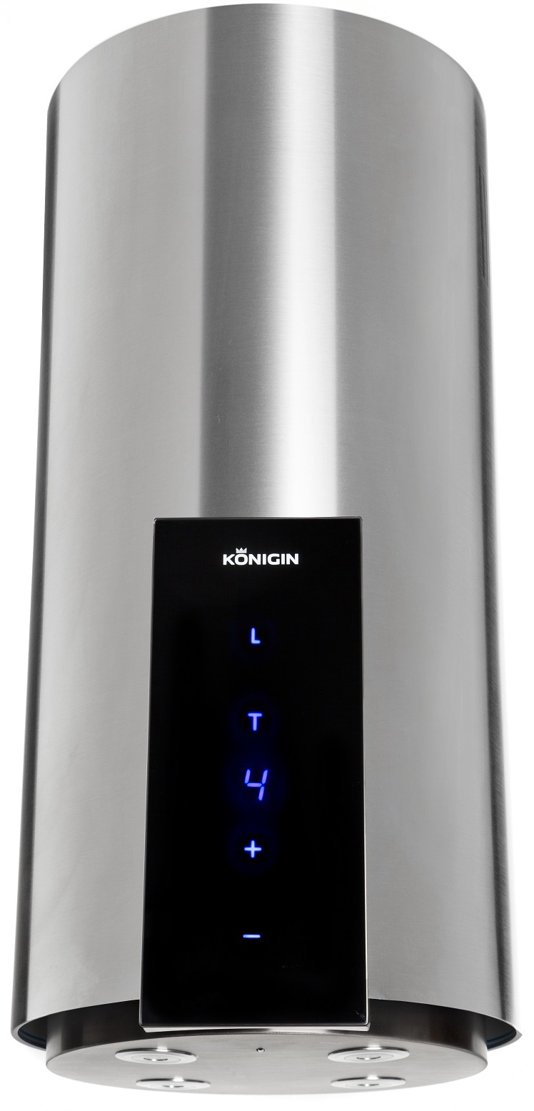 Изображение товара Вытяжка Konigin Equilibrium W Steel Glass 81.7x50 см мощность 1100 м3/ч сенсорное управление